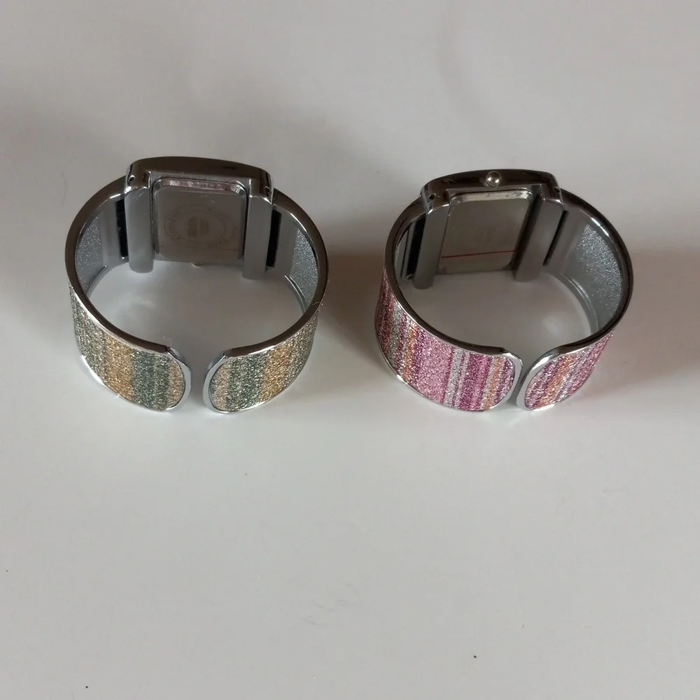 2 Strada Cuff Women's Watches. - Picture 2 of 7
